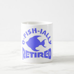 Mug mignonne retraite d'un pêcheur