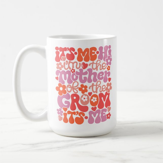 Mug Mignonne "Salut, c’est moi, je suis la mère de la  (Gauche)