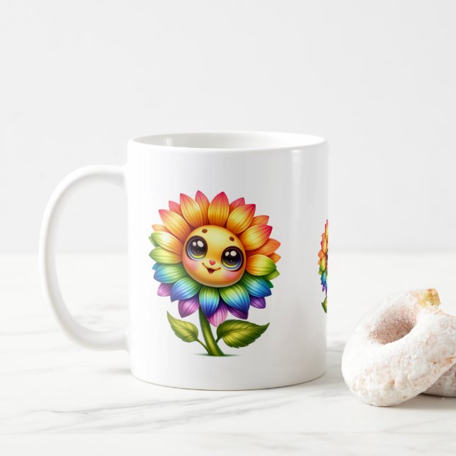 Mug Mignonne Tournesol  (Avec donut)
