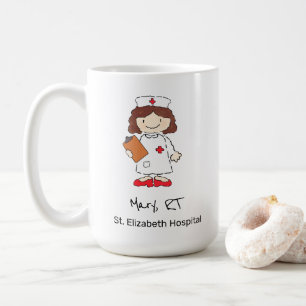 Mug Mignons Infirmières personnalisées Docteur Dessin