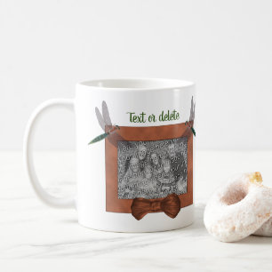 Mug Mignons libellules Cadre photo personnalisé