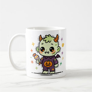 Mug Mignons monstres d'Halloween pour enfants