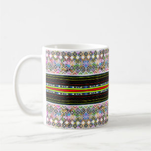 Mug Mignons motifs tribaux aztèques colorés