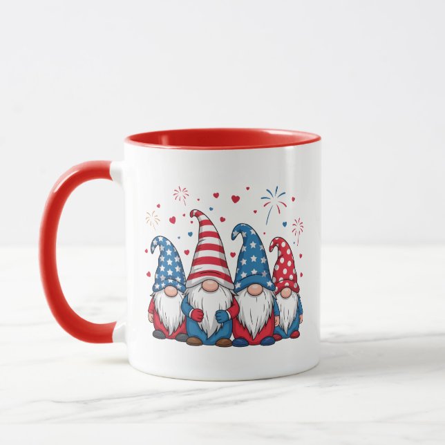 Mug Mignons nains de dessin animé USA-68123 (Gauche)