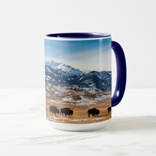 Mug Migration des bisons (Devant droit)