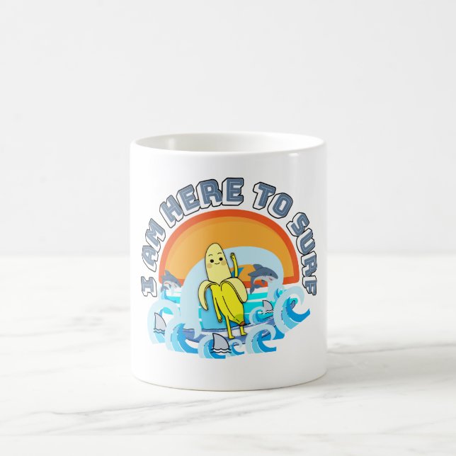 Mug Mikitiez été windsurf bananasplie glace (Centre)