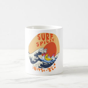 Mug Mikitiez japanesewave surf d'été animemanga