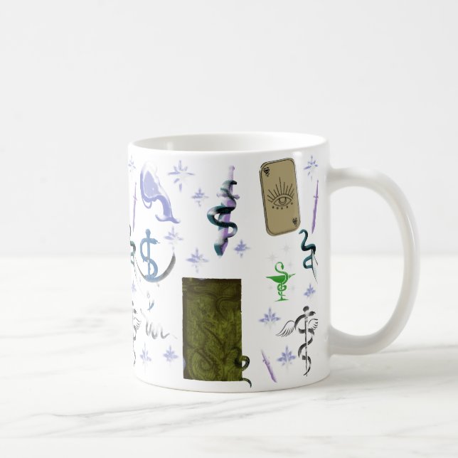 Mug Mikitiez serpent serpent magie sorcière (Droite)