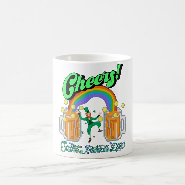 Mug Mikitiez verdoyante Saint Patrick's Day irishbeer (Centre)