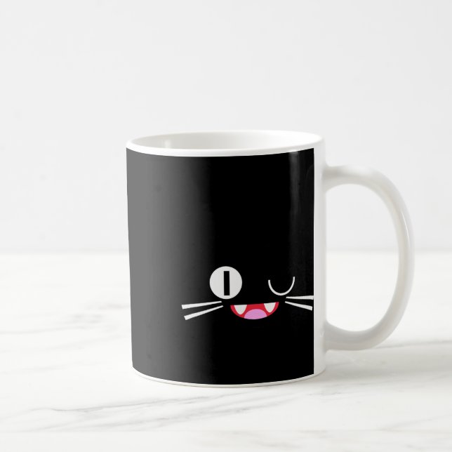 Mug Miko Kuta Neko Chat Cosplay Glitch Jeu Vidéo Techs (Droite)