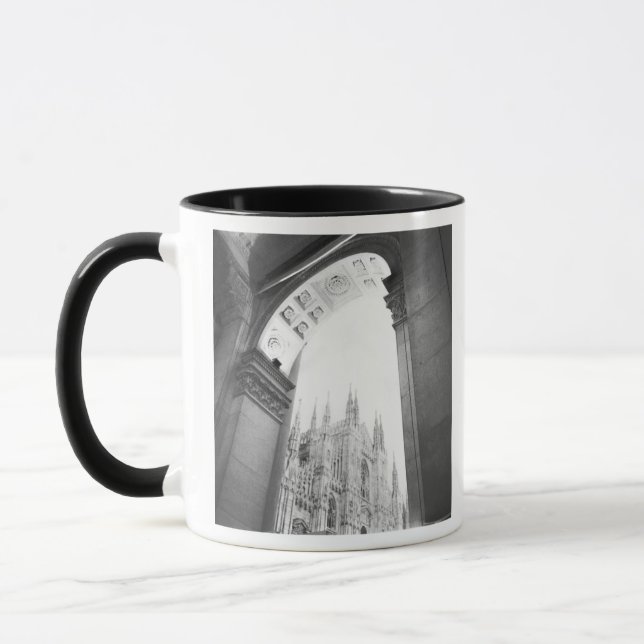 Mug Milano Italie, Galleria Vue sur le Duomo (Gauche)