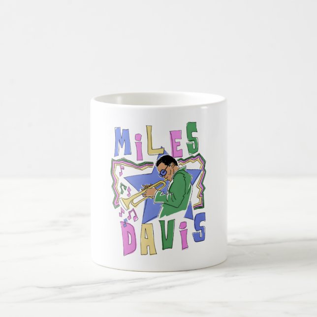 Mug Miles Davis (Centre)