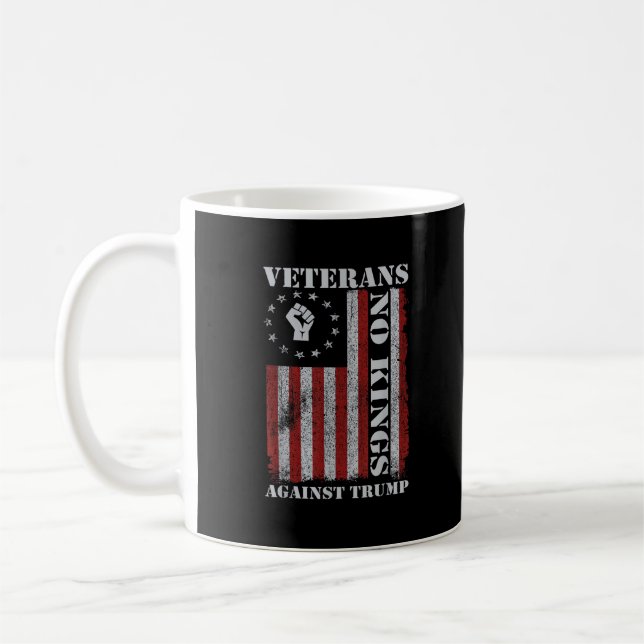 Mug Military Veterans Protest Flag Patriotic Freedom (Gauche)