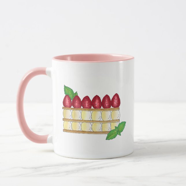 Mug Mille Feuille Français Pâtisserie (Gauche)