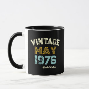 Mug Millésime 1976 Année de naissance personnalisée &