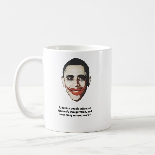 Mug Million de personnes ont assisté à l'inauguration (Gauche)
