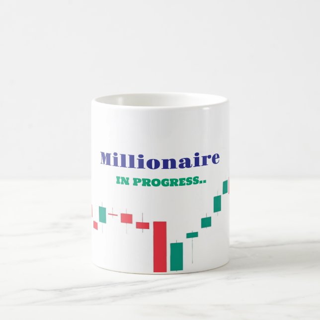 Mug Millionaire En Céramique Trader Mug, Stock (Centre)