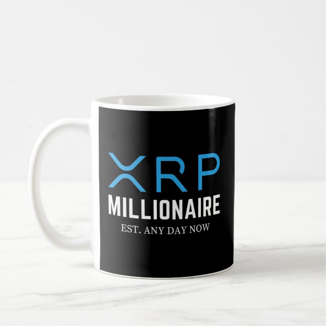 Mug Millionnaire de crypto-monnaie Xrp (Gauche)