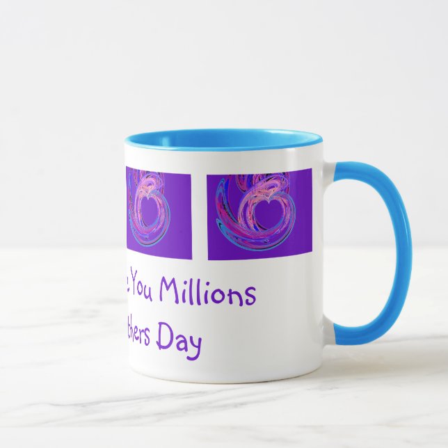 Mug Millions de maman je t'aime (Droite)