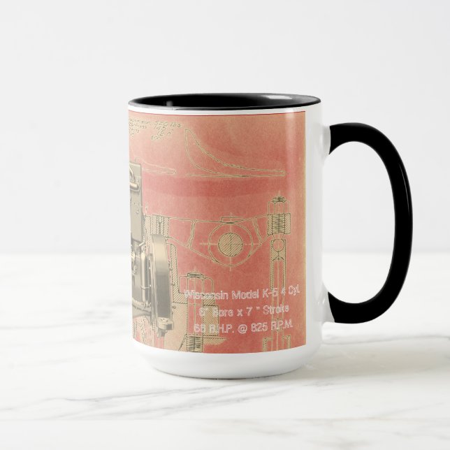 Mug Milwaukee Wisconsin Engine Early K (Droite)