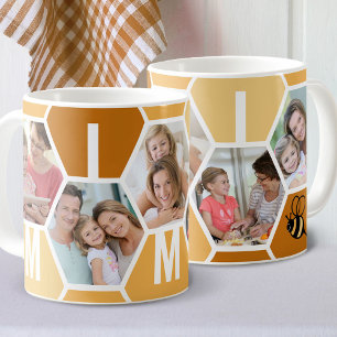 Mug Mimi 5 Photo modifiable 4 lettres Bee et Honeypeb