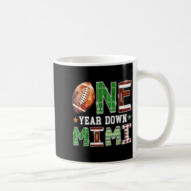 Mug Mimi du garçon du 1er anniversaire Touchdown de fo (Droite)