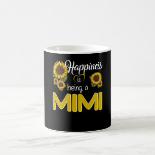 Mug Mimi Gift Le Bonheur Est Un Mi-Mi Tournesol