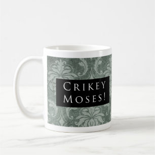 Mug Mince alors Moïse ! Noir de motif