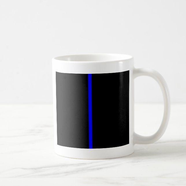 Mug Mince Ligne Bleue (Droite)