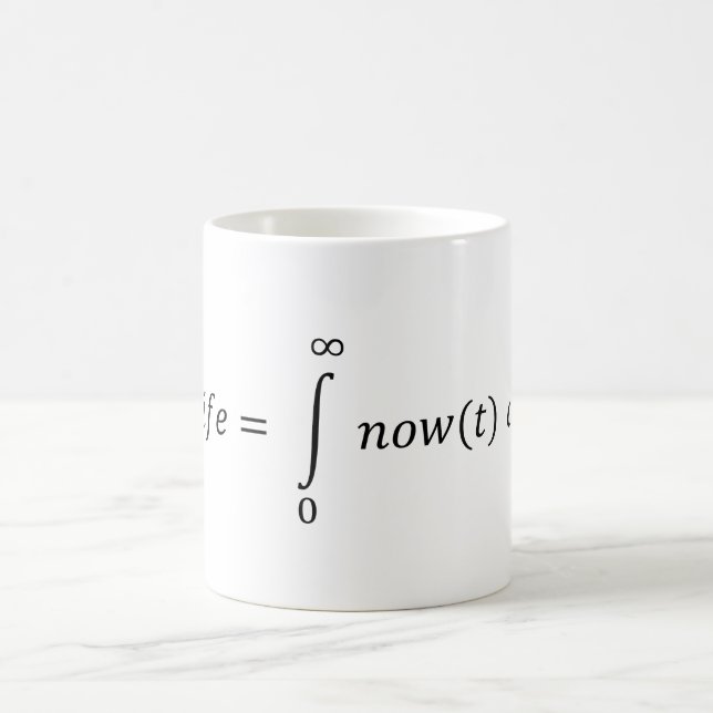 Mug Mindfulness : La vie selon des maths (Centre)