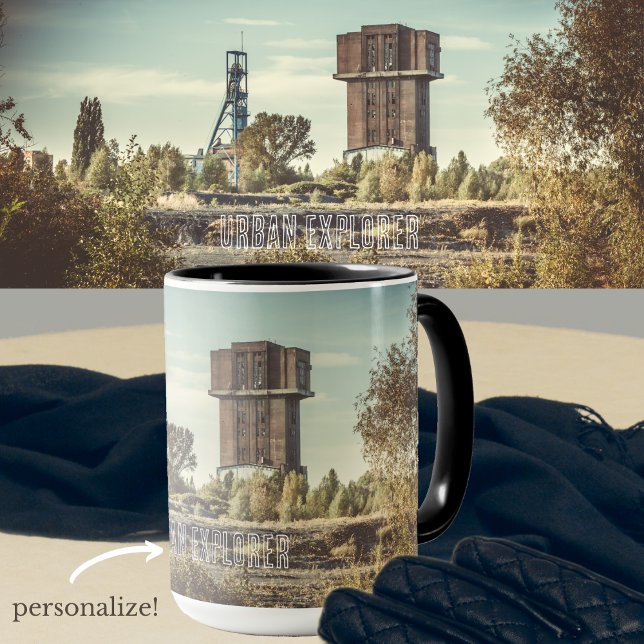 Mug mine de charbon abandonnée (Créateur téléchargé)
