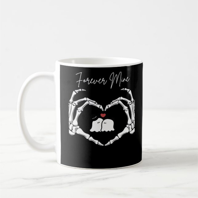 Mug Mine, Valentines Classic - Squelette Mains Entendr (Gauche)