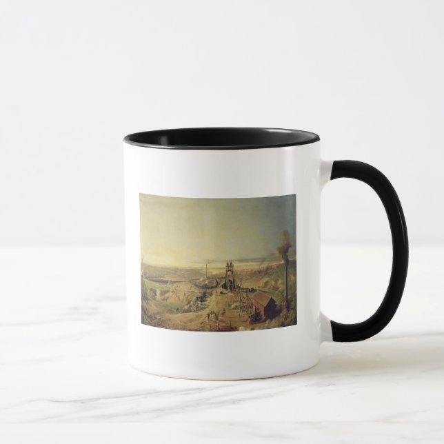 Mug Mines de charbon et carrières d'argile chez (Droite)