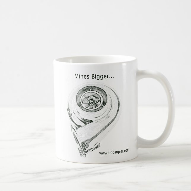 Mug Mines une plus grande - mon Turbo est plus grand - (Droite)