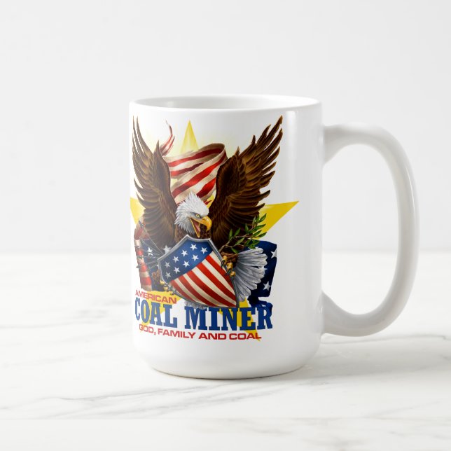 MUG MINEUR DE CHARBON AMÉRICAIN (Droite)