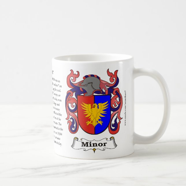 Mug Mineur, l'origine, la signification et la crête (Droite)