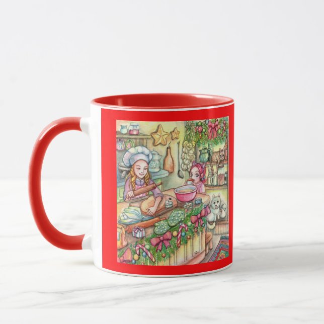 Mug Mini chef en cuisine (Gauche)