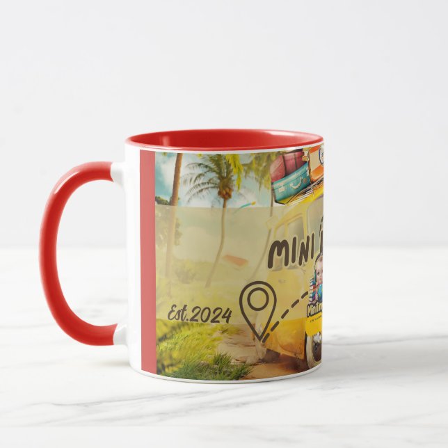 Mug Mini linguiste étudiant langues modifiable (Gauche)