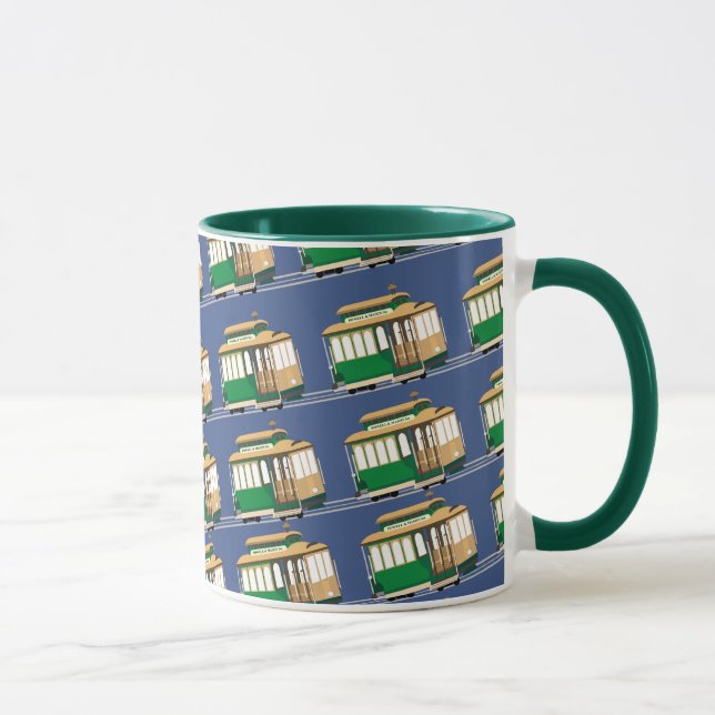 Mug Mini motif illustré de funiculaire (Droite)