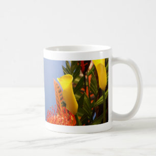 Mug mini zantedeschias jaunes