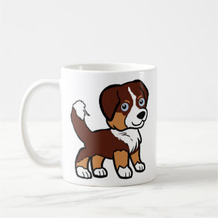 Mug Miniature American Shepherd Red Tri avec queue