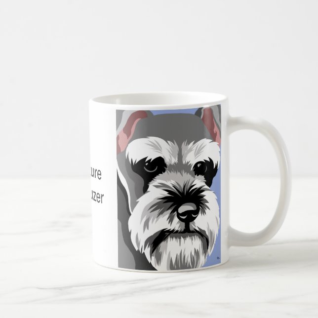 Mug Miniature de Schnauzer Dog (Droite)