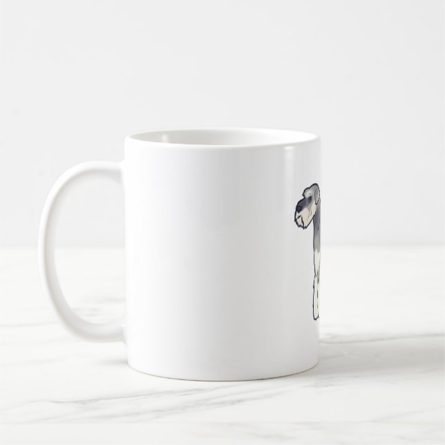 Mug Miniature schnauzer Magie (Gauche)