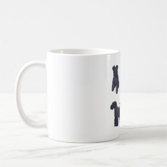 Mug Miniature schnauzer Magie (Gauche)