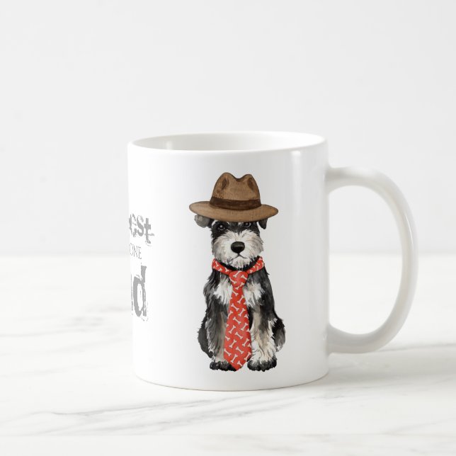 Mug Miniature Schnauzer Papa (Droite)