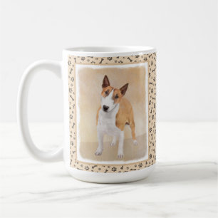 Mug Miniature Taureau Terrier Peinture - Joli Original