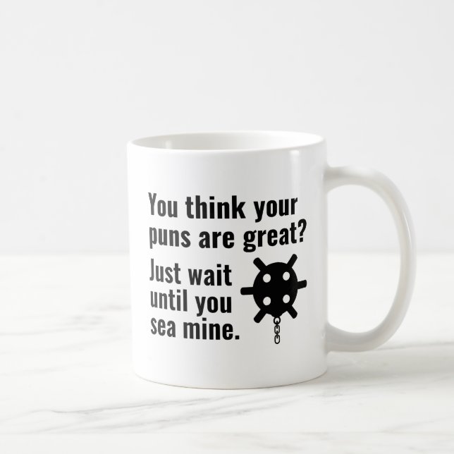 Mug Minier marin (Droite)