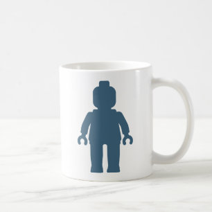 Mug Minifig [grand bleu marine] customisent par mon