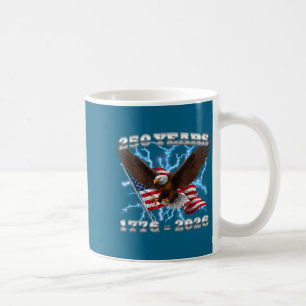 Mug Minimal 250 Anniversaire États-Unis 250ème América