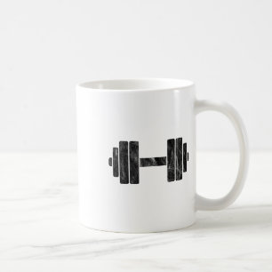 Mug Minimalisme des haltères - Levage de poids et cult